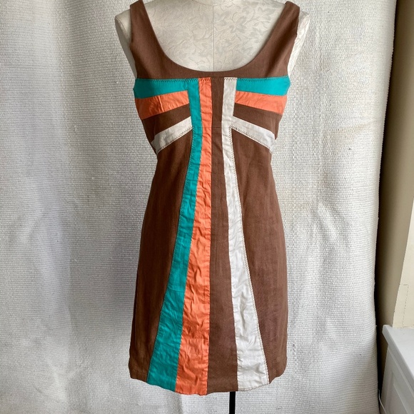 Anthropologie Dresses & Skirts - Anthropologie 70s Retro Modern Bow A-Line Dress